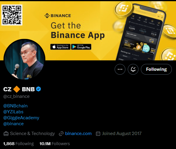شایعه بازگشت چانگ‌پنگ ژائو به بایننس؛ BNB به ۱٬۰۰۰ دلار می‌رسد؟
